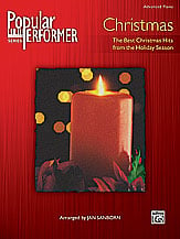 Popular Performer Christmas piano sheet music cover